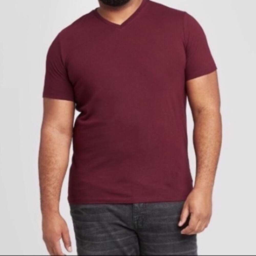 Goodfellow Maroon Tee